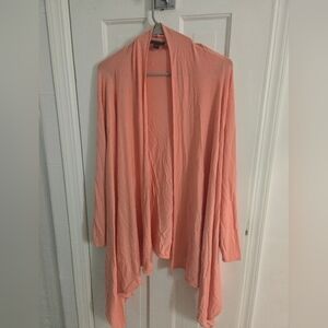 J. Jill Wearever Open Front Draped Cardigan - Women's Size M
